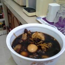 Sup telur berubat Cina